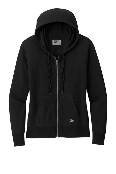 New Era Women's Thermal Full-Zip Hoodie. LNEA141 New Era