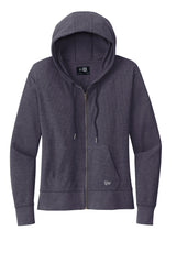 New Era Women's Thermal Full-Zip Hoodie. LNEA141 New Era