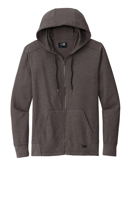 New Era Men's Thermal Full-Zip Hoodie. NEA141 New Era