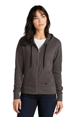New Era Women's Thermal Full-Zip Hoodie. LNEA141 New Era