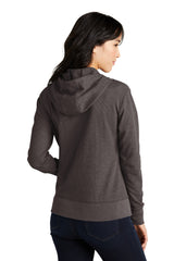 New Era Women's Thermal Full-Zip Hoodie. LNEA141 New Era