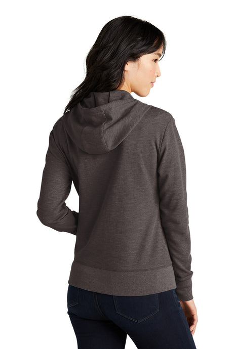 New Era Women's Thermal Full-Zip Hoodie. LNEA141 New Era