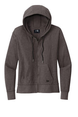 New Era Women's Thermal Full-Zip Hoodie. LNEA141 New Era