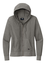 New Era Women's Thermal Full-Zip Hoodie. LNEA141 New Era