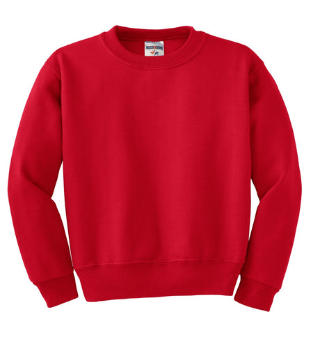 Jerzees Youth NuBlend Crewneck Sweatshirt. 562B JERZEES