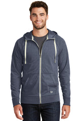 New Era Men's Sueded Cotton Blend Full-Zip Hoodie. NEA122 New Era