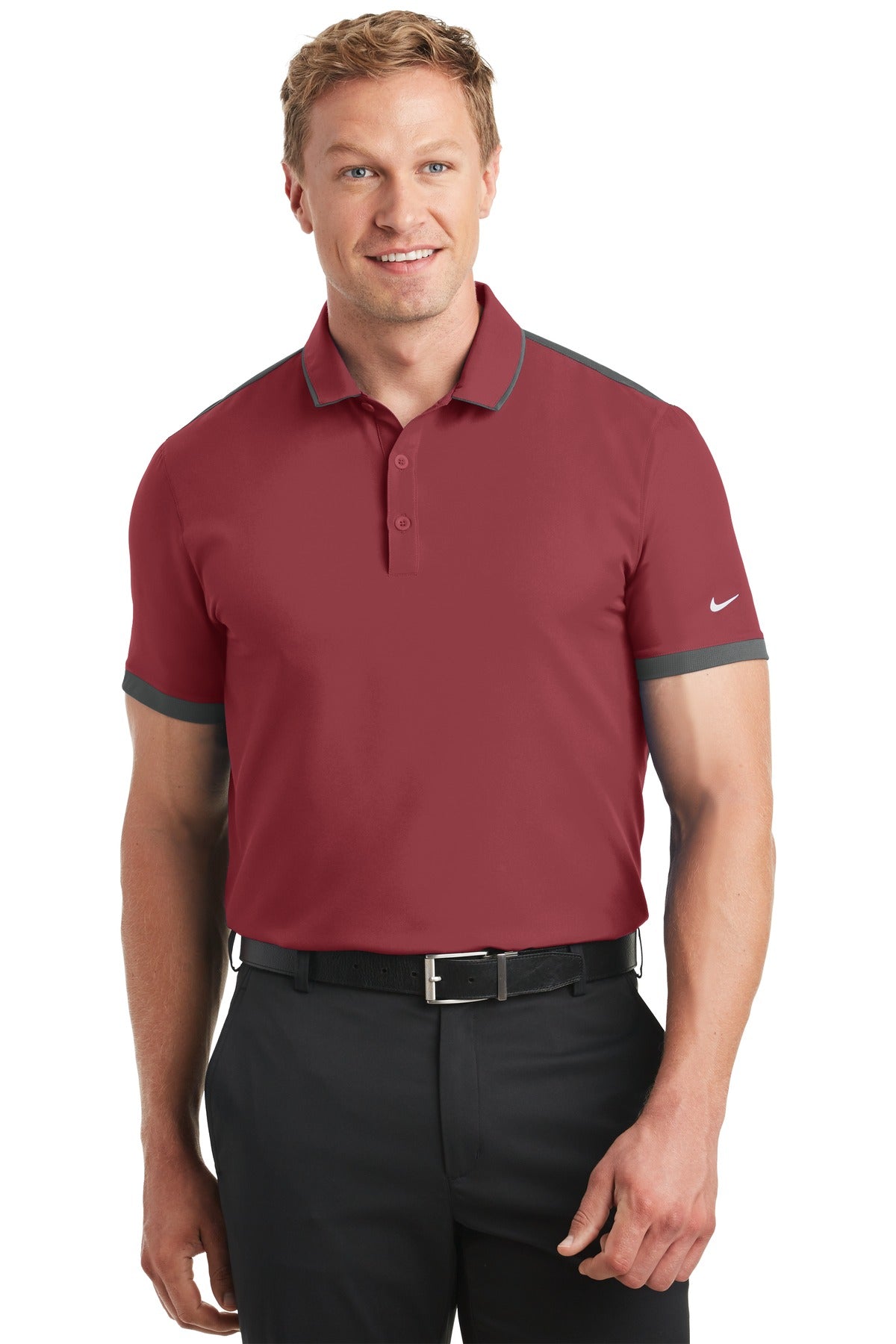 Nike Men's Dri-FIT Stretch Woven Polo. 838958 Nike