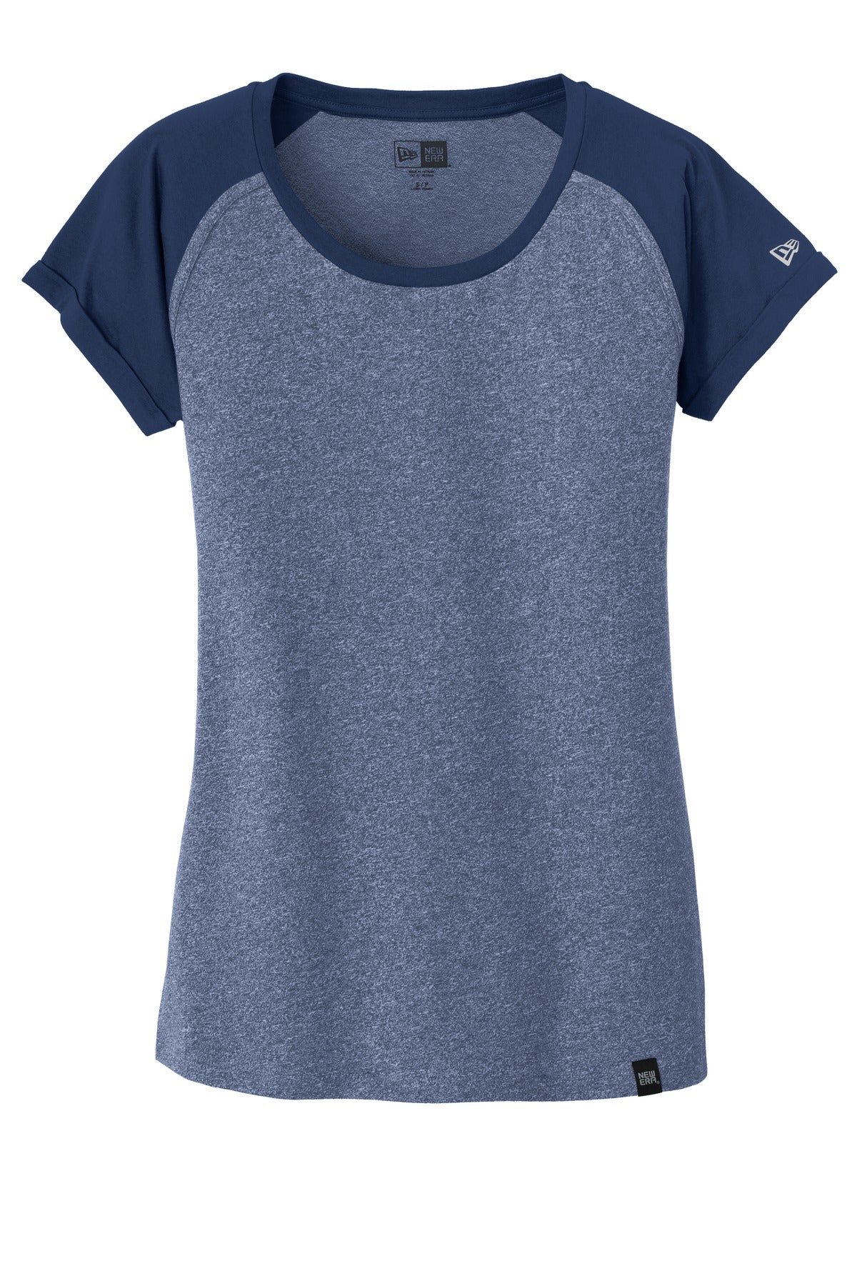 New Era Women's Heritage Blend Varsity Tee. LNEA107 New Era