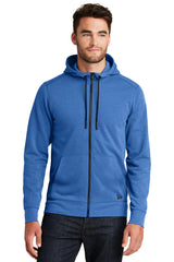 New Era Men's Tri-Blend Fleece Full-Zip Hoodie. NEA511 New Era