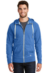 New Era Men's Sueded Cotton Blend Full-Zip Hoodie. NEA122 New Era