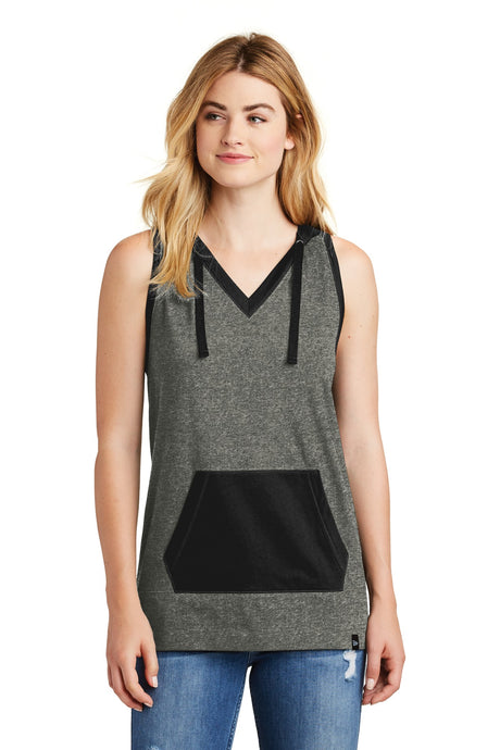 New Era Women's Heritage Blend Hoodie Tank. LNEA106 New Era