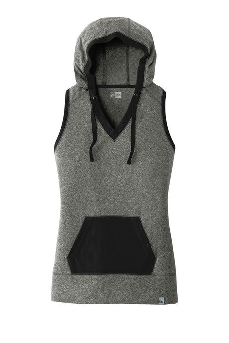 New Era Women's Heritage Blend Hoodie Tank. LNEA106 New Era