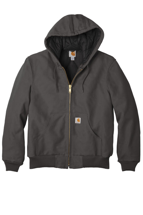 Carhartt Men's Quilted-Flannel-Lined Duck Active Jacket CTSJ140 Carhartt