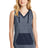 New Era Women's Heritage Blend Hoodie Tank. LNEA106 New Era
