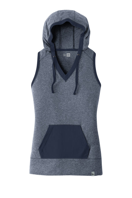 New Era Women's Heritage Blend Hoodie Tank. LNEA106 New Era