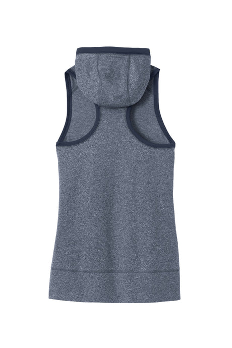 New Era Women's Heritage Blend Hoodie Tank. LNEA106 New Era