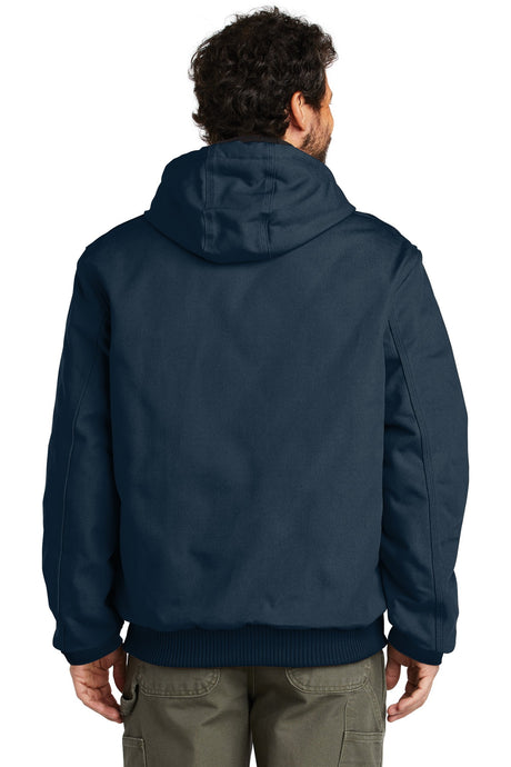 Carhartt Men's Quilted-Flannel-Lined Duck Active Jacket CTSJ140 Carhartt