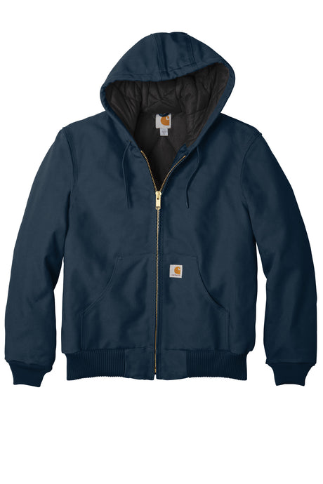 Carhartt Men's Quilted-Flannel-Lined Duck Active Jacket CTSJ140 Carhartt