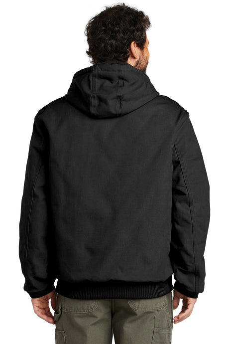 Carhartt Men's Quilted-Flannel-Lined Duck Active Jacket CTSJ140 Carhartt
