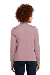 New Era Women's Performance Terry Full-Zip Cowl. LNEA530 New Era