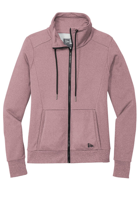 New Era Women's Performance Terry Full-Zip Cowl. LNEA530 New Era