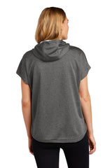 New Era Women's Performance Terry Short Sleeve Hoodie. LNEA533 New Era