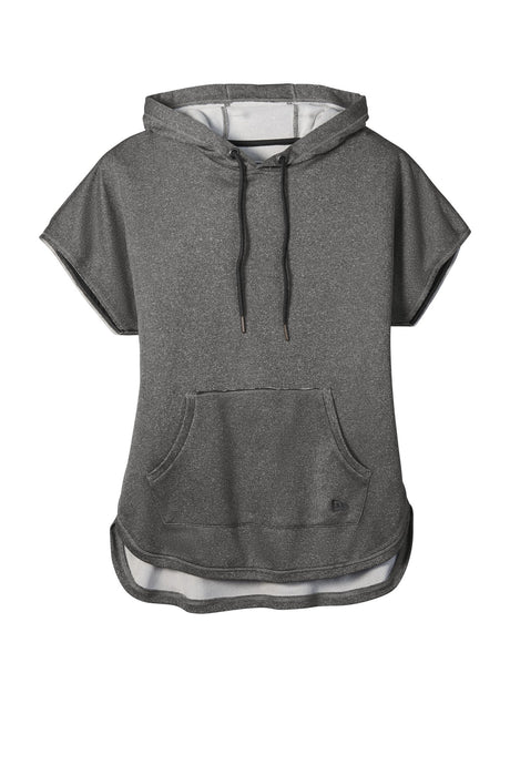 New Era Women's Performance Terry Short Sleeve Hoodie. LNEA533 New Era