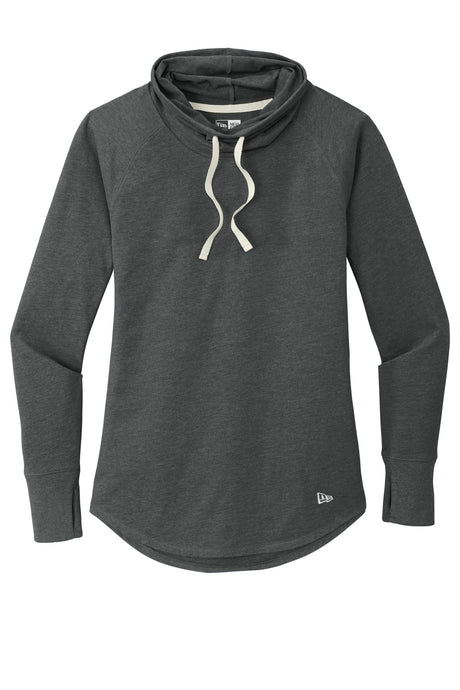 New Era Women's Sueded Cotton Blend Cowl Tee. LNEA123 New Era