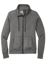 New Era Women's Performance Terry Full-Zip Cowl. LNEA530 New Era