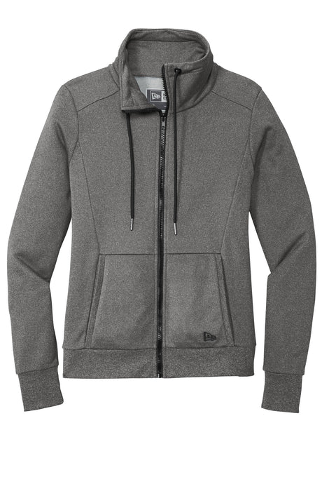 New Era Women's Performance Terry Full-Zip Cowl. LNEA530 New Era
