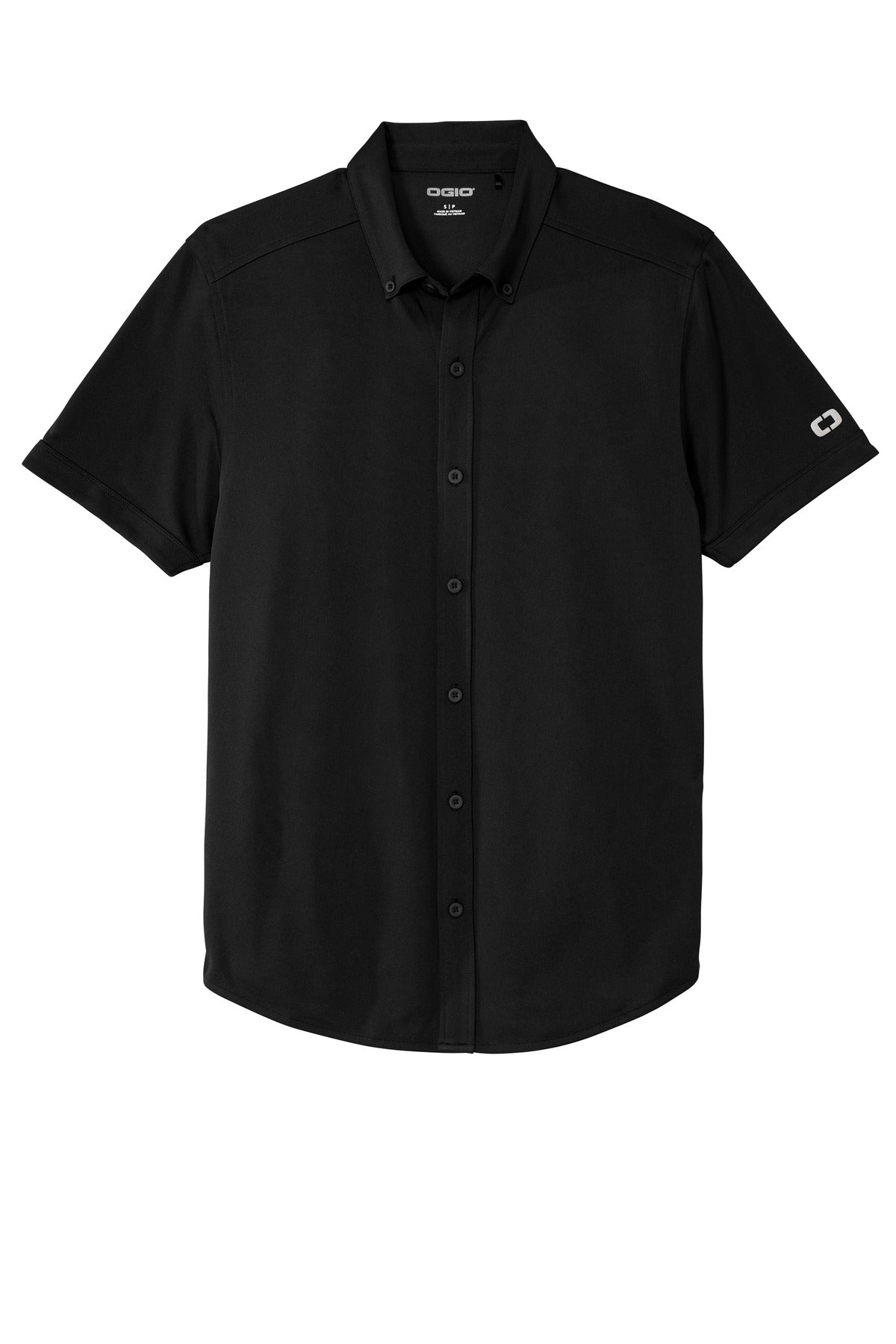OGIO Men's Gravitate Full-Button Polo. OG141 OGIO