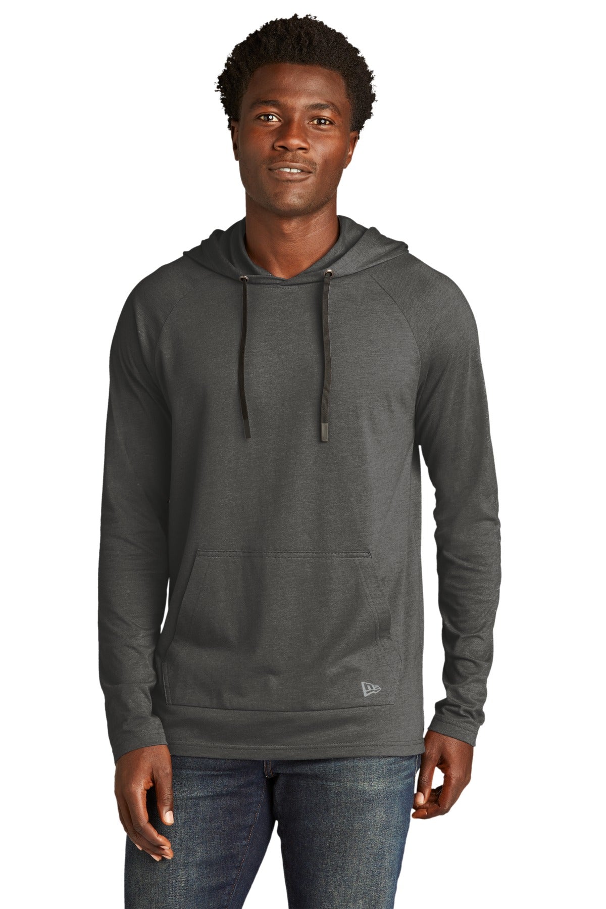 New Era Men's Tri-Blend Hoodie. NEA137 New Era