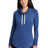 New Era Women's Sueded Cotton Blend Cowl Tee. LNEA123 New Era