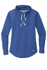 New Era Women's Sueded Cotton Blend Cowl Tee. LNEA123 New Era