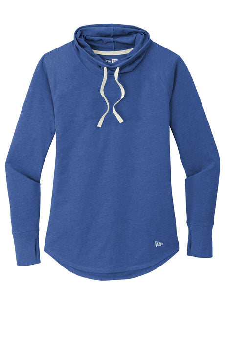 New Era Women's Sueded Cotton Blend Cowl Tee. LNEA123 New Era
