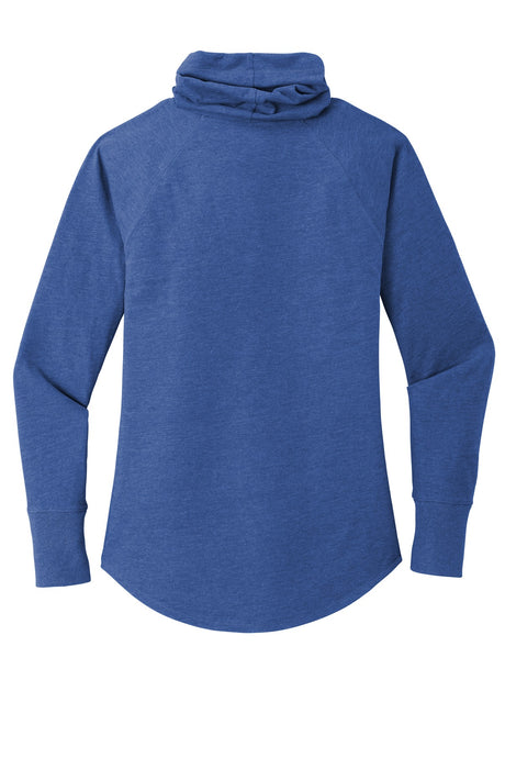 New Era Women's Sueded Cotton Blend Cowl Tee. LNEA123 New Era