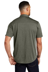 OGIO Men's Gravitate Full-Button Polo. OG141 OGIO