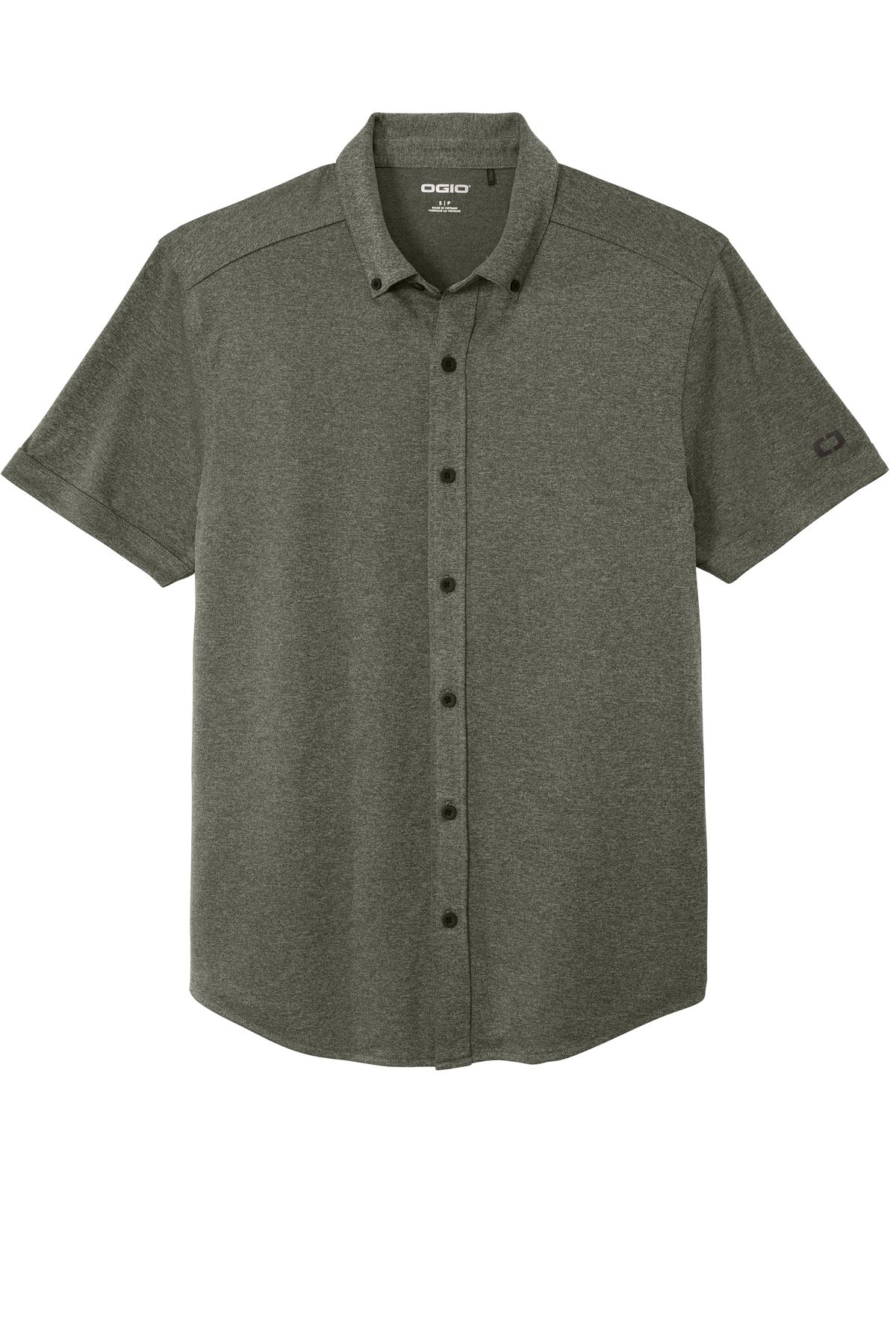 OGIO Men's Gravitate Full-Button Polo. OG141 OGIO