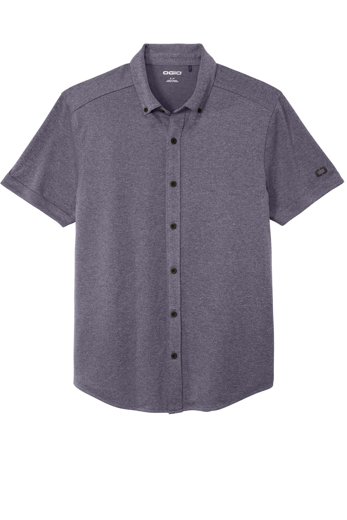 OGIO Men's Gravitate Full-Button Polo. OG141 OGIO
