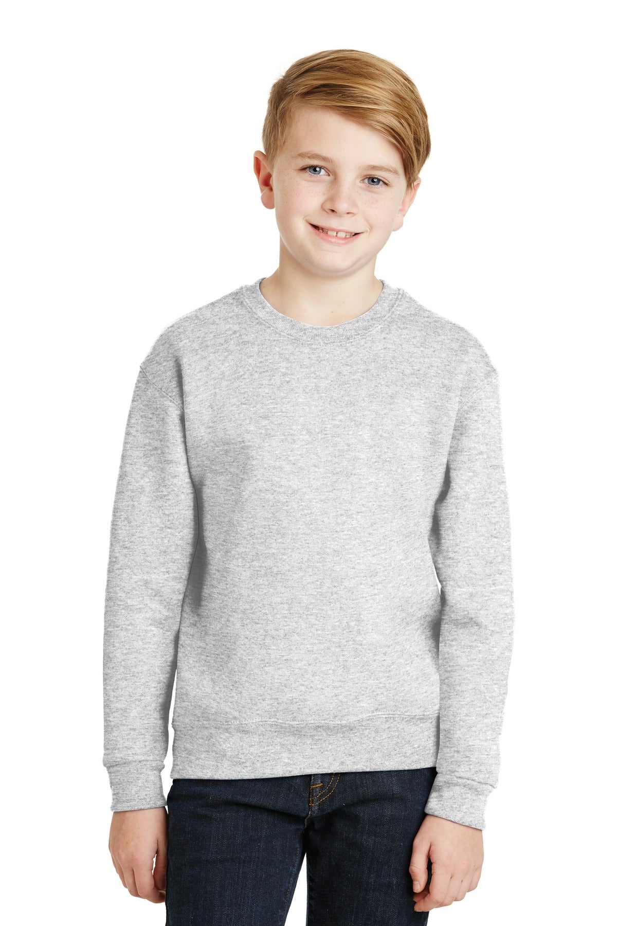 Jerzees Youth NuBlend Crewneck Sweatshirt. 562B JERZEES