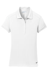 Nike Women's Dri-FIT Solid Icon Pique Modern Fit Polo. 746100 Nike