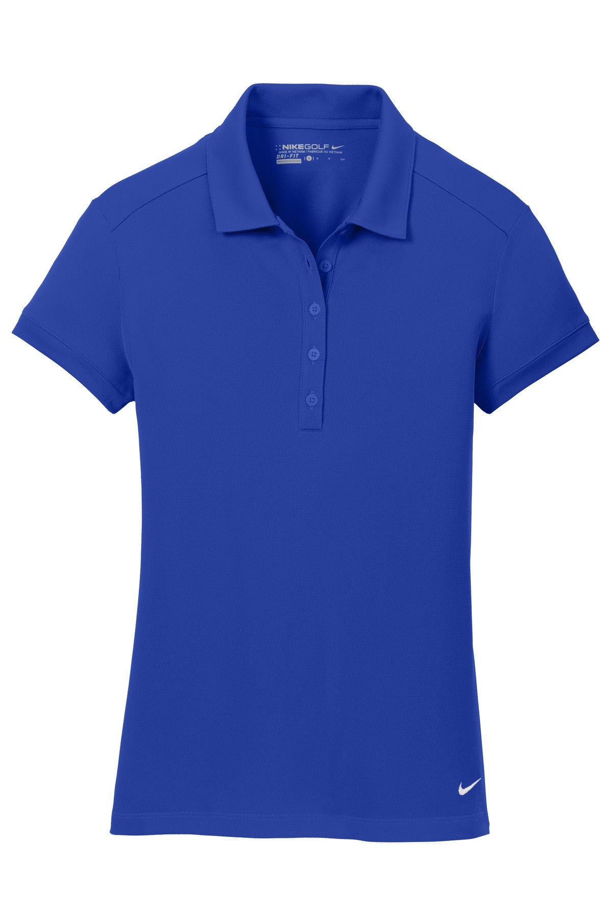 Nike Women's Dri-FIT Solid Icon Pique Modern Fit Polo. 746100 Nike