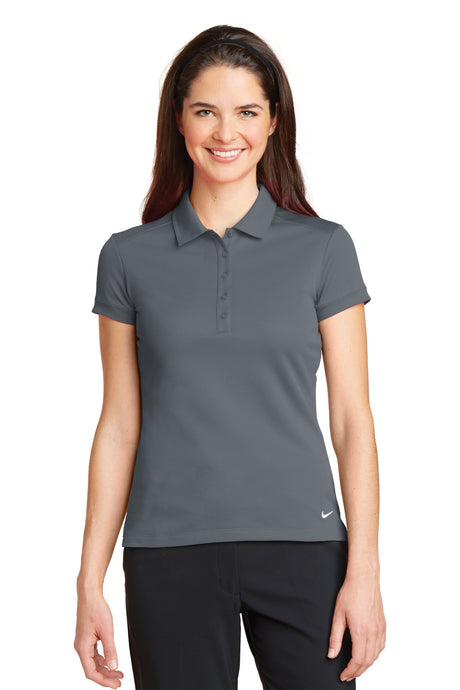 Nike Women's Dri-FIT Solid Icon Pique Modern Fit Polo. 746100 Nike
