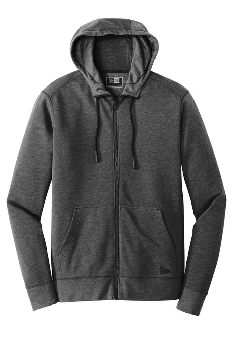 New Era Men's Tri-Blend Fleece Full-Zip Hoodie. NEA511 New Era
