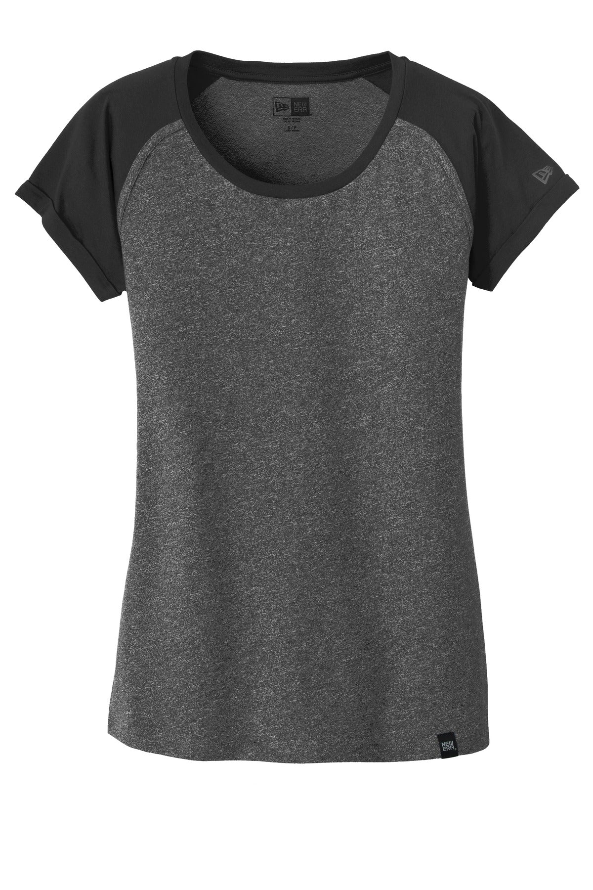 New Era Women's Heritage Blend Varsity Tee. LNEA107 New Era
