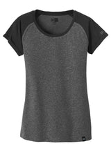 New Era Women's Heritage Blend Varsity Tee. LNEA107 New Era