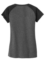 New Era Women's Heritage Blend Varsity Tee. LNEA107 New Era