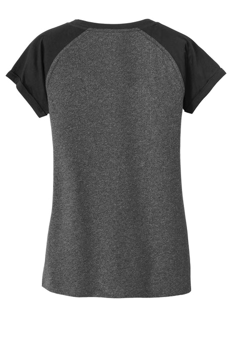 New Era Women's Heritage Blend Varsity Tee. LNEA107 New Era