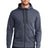 New Era Men's Tri-Blend Fleece Full-Zip Hoodie. NEA511 New Era
