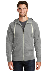 New Era Men's Sueded Cotton Blend Full-Zip Hoodie. NEA122 New Era